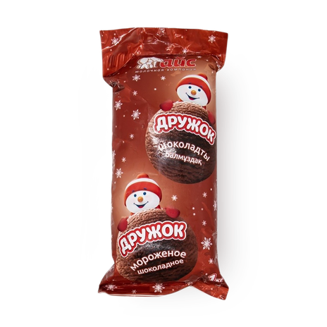 Мороженое сливочное «Дружок» шоколадное 8%