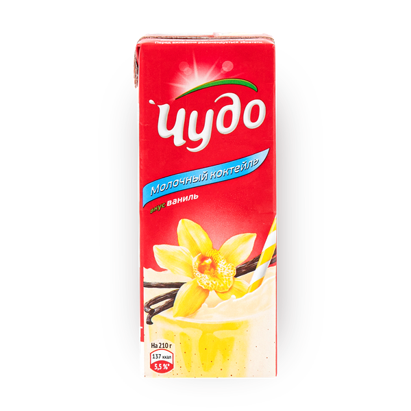 Коктейль молочный «Чудо» ваниль