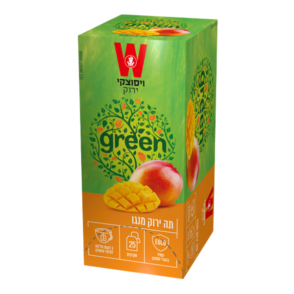 Wissotzky Mango Flavoured Green tea