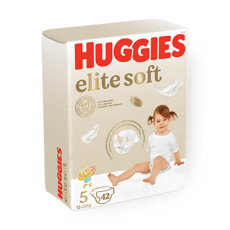 Подгузники Huggies Elite Soft 5