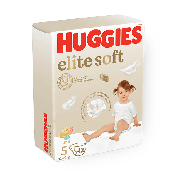Подгузники Huggies Elite Soft 5