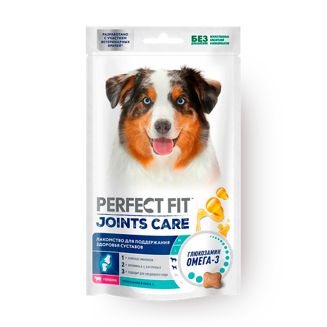 Лакомство для собак Perfect Fit для поддержания здоровья суставов говядина