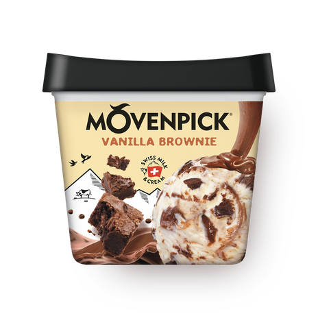 Мороженое Movenpick Vanilla brownie