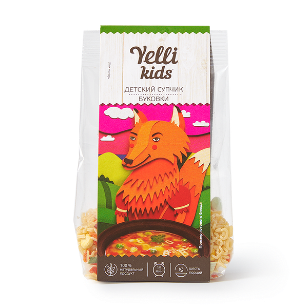 Супчик Буковки Yelli Kids детский