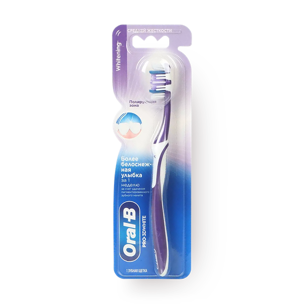 Зубная щетка Oral-B Pro 3D White Отбеливание 40