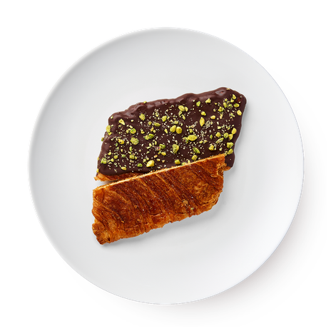 Круассан плоский шоколад-фисташка «Из Лавки»