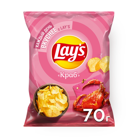 Чипсы Lay's Краб