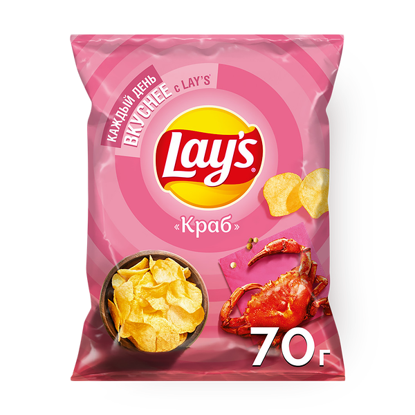Чипсы Lay's Краб