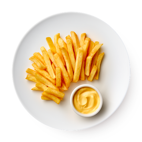Малая порция Картофель фри с сырным соусом «Из Лавки»