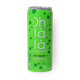 Oh la la sparkling water with lime  flavor