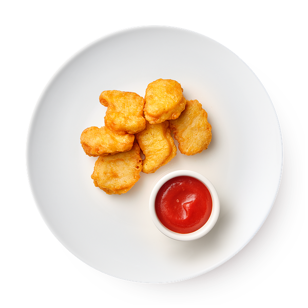 Малая порция Наггетсы с кетчупом «Из Лавки», 6 шт