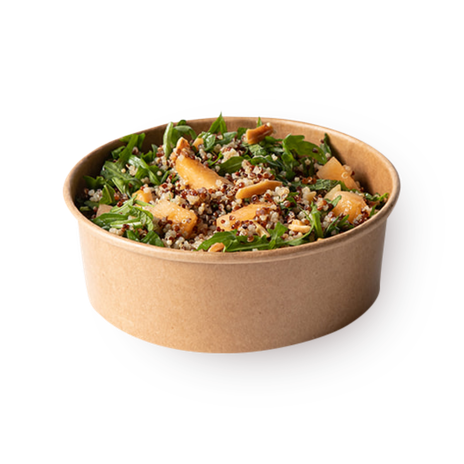 Summery and crunchy Quinoa salad (vinaigrette dressing)