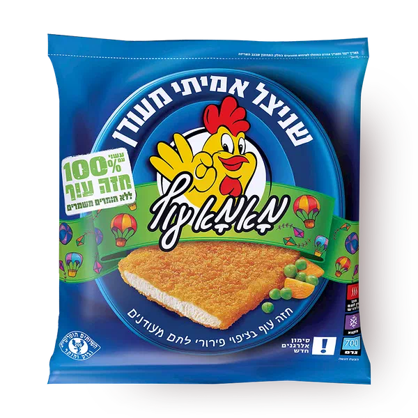 שניצל אמיתי מאמא עוף