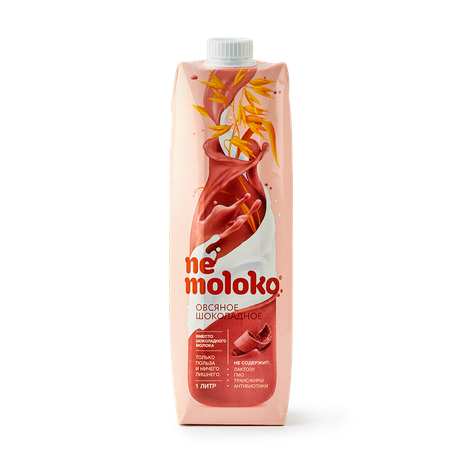 Напиток овсяный Nemoloko шоколадный 3,2%