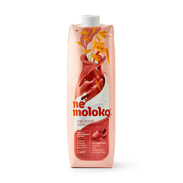 Напиток овсяный Nemoloko шоколадный 3,2%
