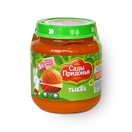 Пюре «Сады Придонья» тыква с 5 месяцев