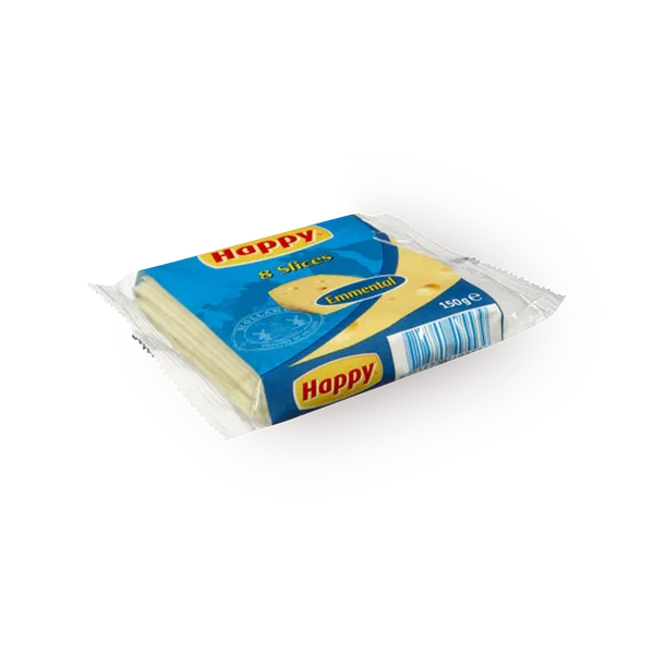 Happy Emmental sliced