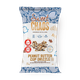 Salty sweet popcorn with peanut butter and dark chocolate