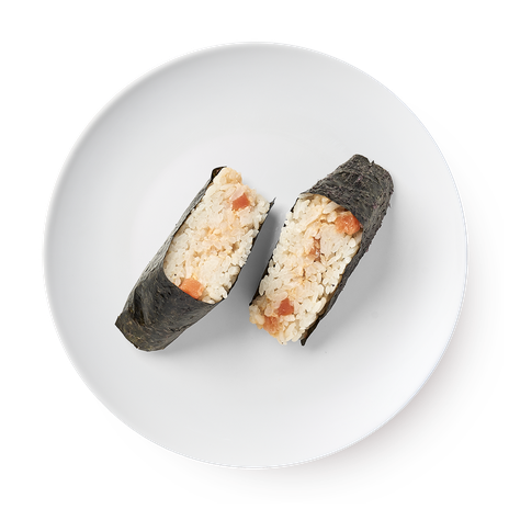 Онигири с лососем «Сегодня»