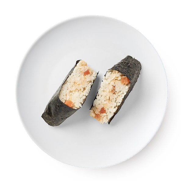 Онигири с лососем «Сегодня»