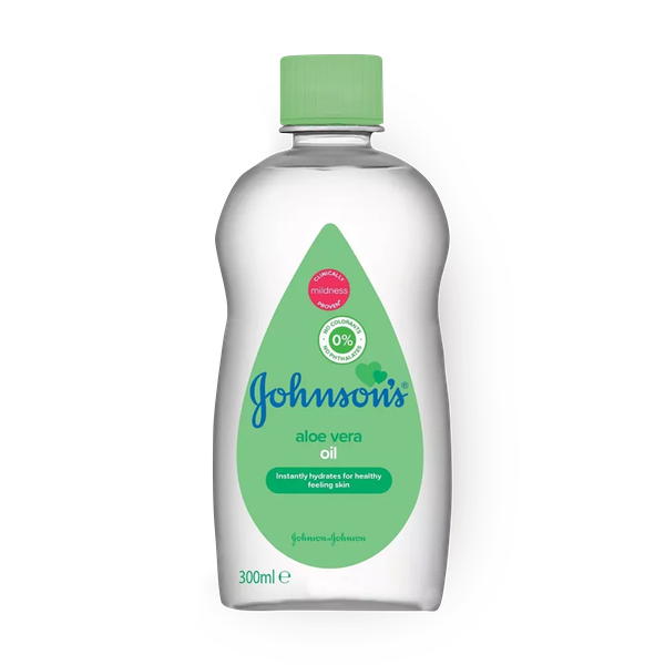 Масло массажное детское Johnson's с алое