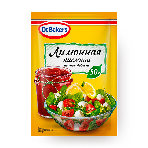 Лимонная кислота Dr.Bakers