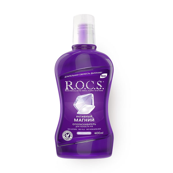 Ополаскиватель полости рта R.O.C.S. Активный магний