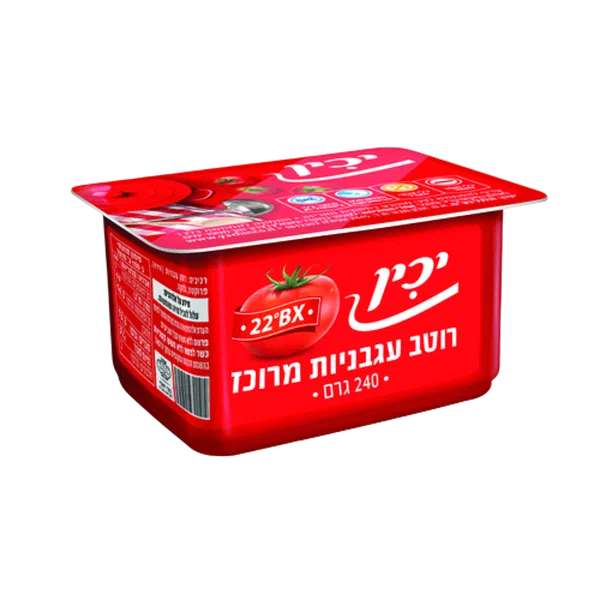 Yachin concentrated tomato sauce