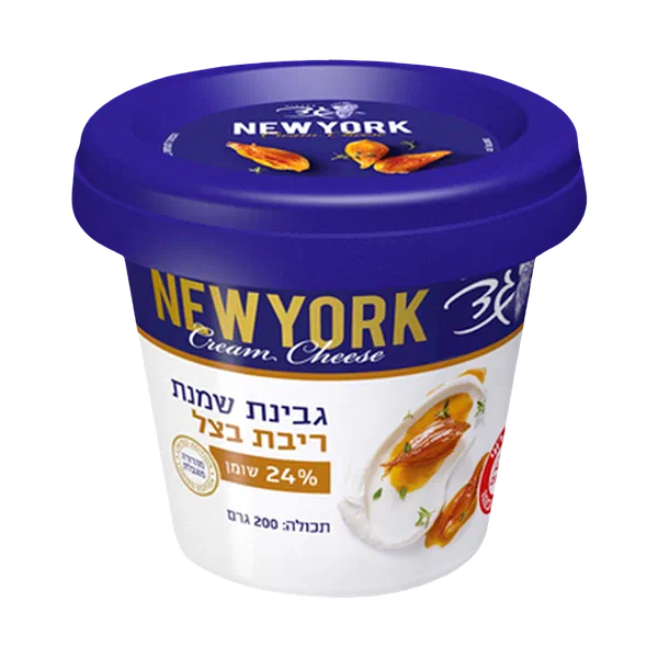 גבינת שמנת ניו יורק ריבת בצל 24%