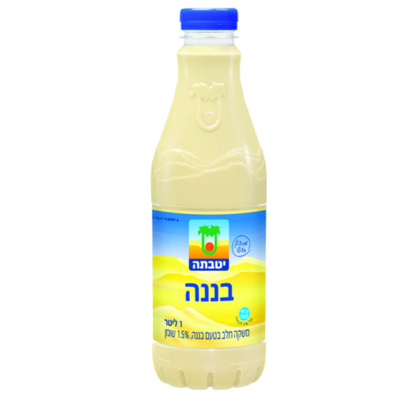 משקה חלב יטבתה בטעם בננה 1.5%