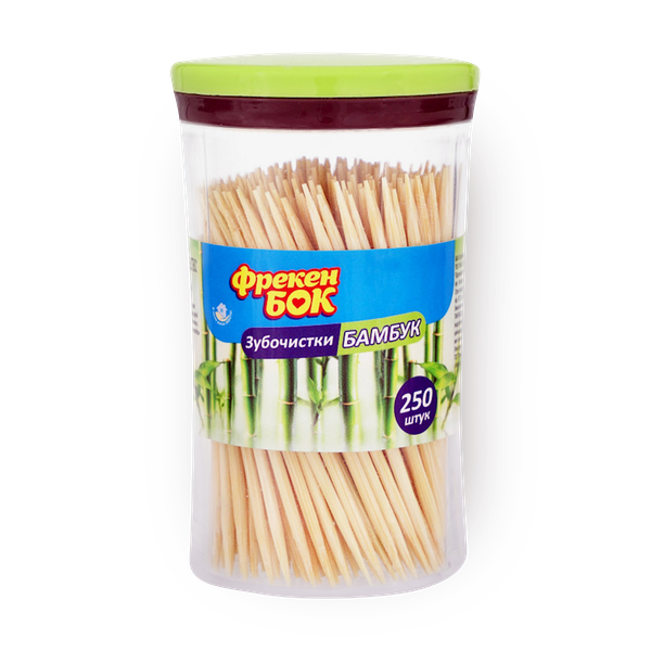 Зубочистки «Фрекен Бок» Бамбуковые