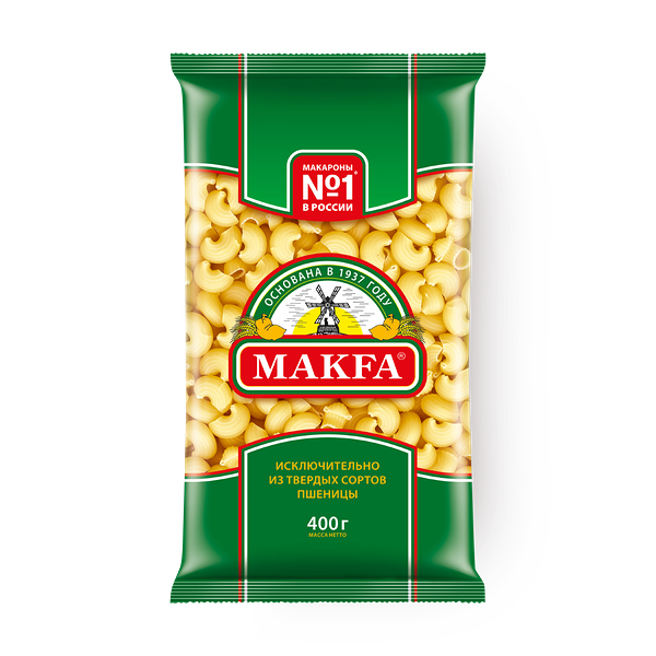 Макароны Улитки Makfa