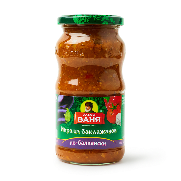 Икра из баклажанов «Дядя Ваня» По-балкански