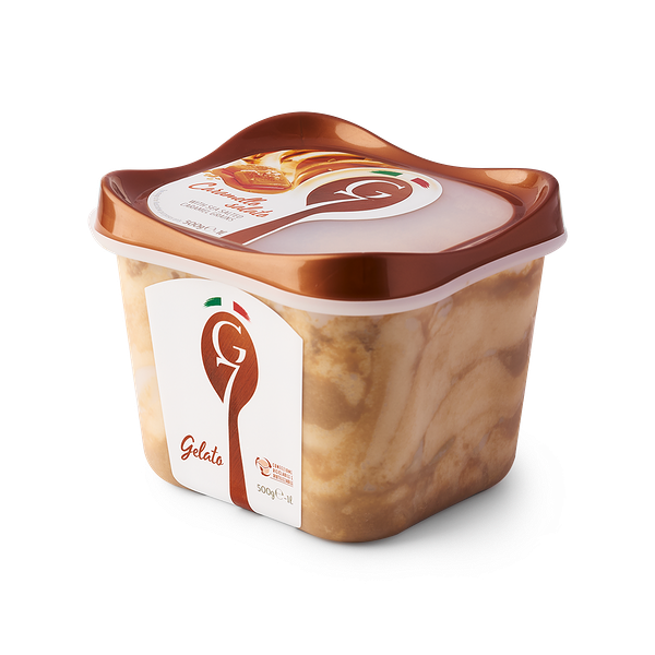 Мороженое Джелато G7 солёная карамель