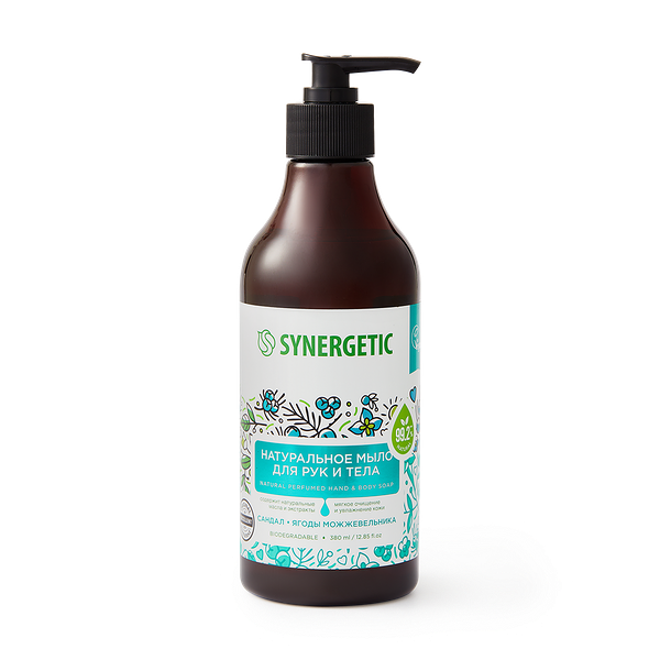 Жидкое мыло Synergetic Сандал и ягоды