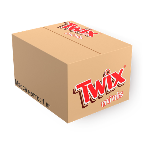 Батончики шоколадные Twix minis