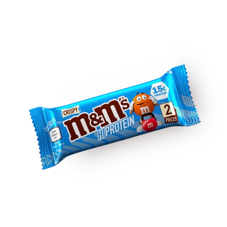 אם אנד אם קריספי חלבון היי פרוטאין