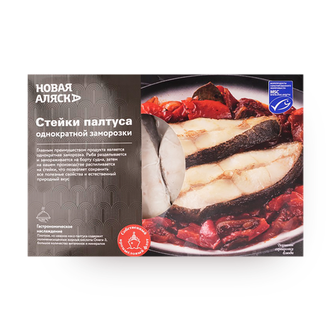 Палтус Синекорый «Новая Аляска» стейк