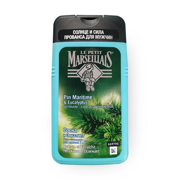Гель для душа Le Petit Marseillais сосна и эвкалипт