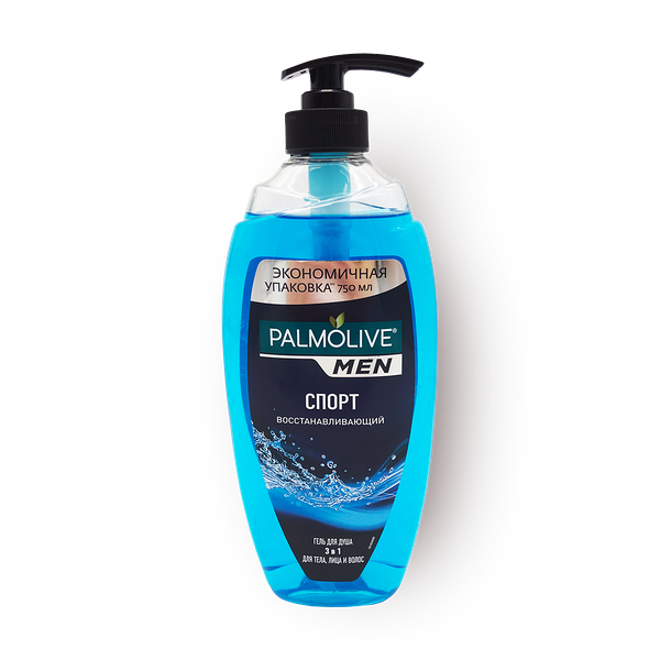 Гель для душа 3 в 1 Palmolive Men Спорт восстанавливающий