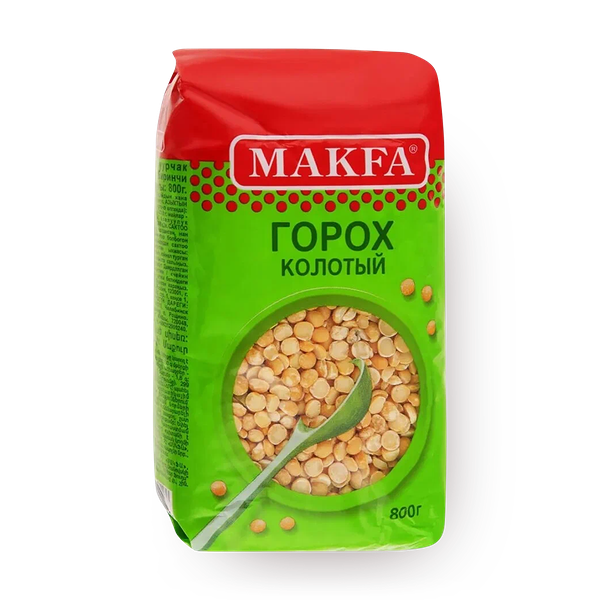 Горох колотый Makfa