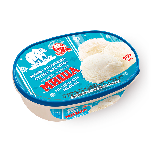 Мороженое «Миша» с ароматом ванили