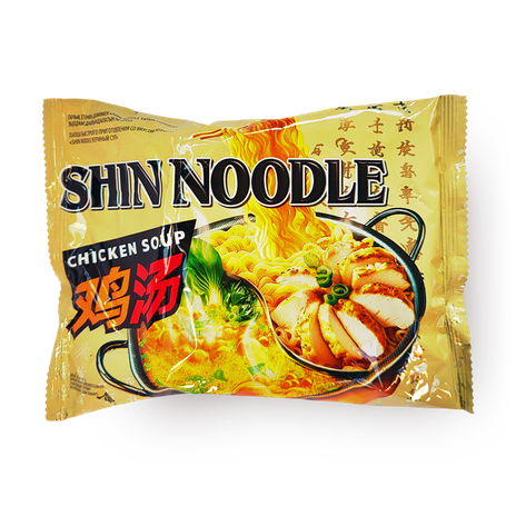 Лапша Siem Sam Shin Noodle со вкусом курицы куриный суп