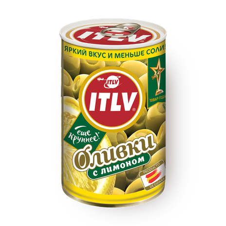 Оливки Itlv с лимоном