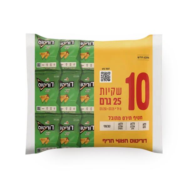 Spicy sour Doritos pack