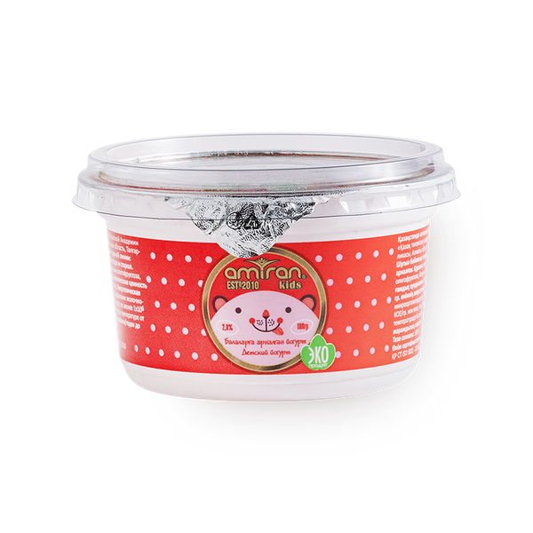 Йогурт детский «Амиран» живой 2,8%