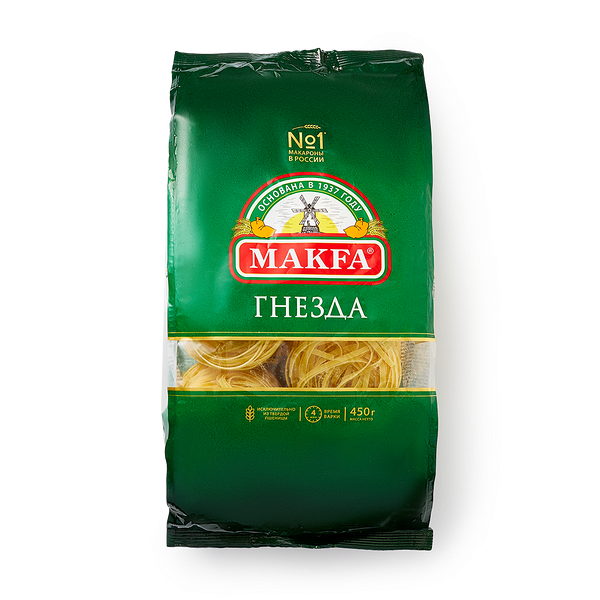 Макароны Гнёзда Тальятелле Makfa