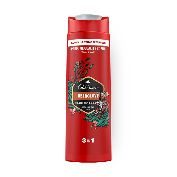 Гель для душа + шампунь Old Spice Bearglove 2 в 1