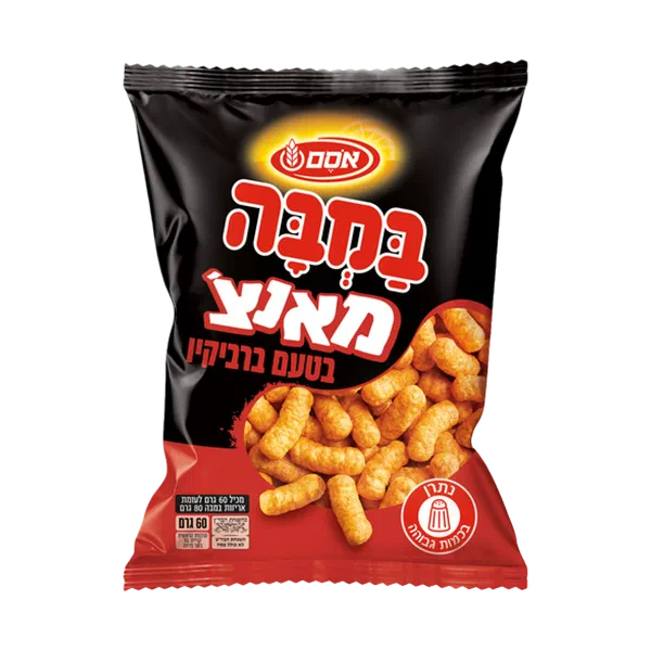 Bamba Munch with barbecue flavor