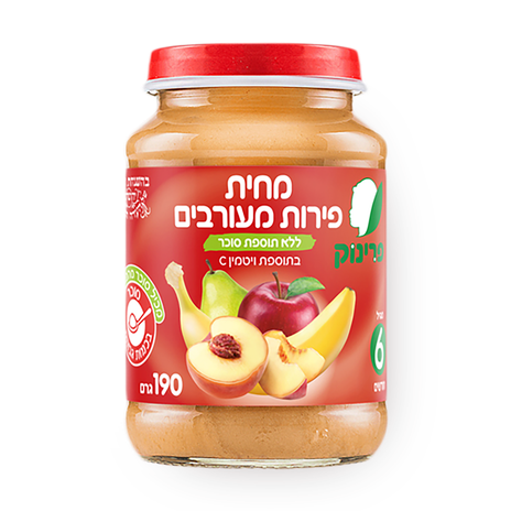 Prinok mixed fruit puree jar